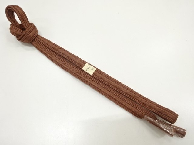 JAPANESE KIMONO / UNUSED HAND-TIED OBIJIME